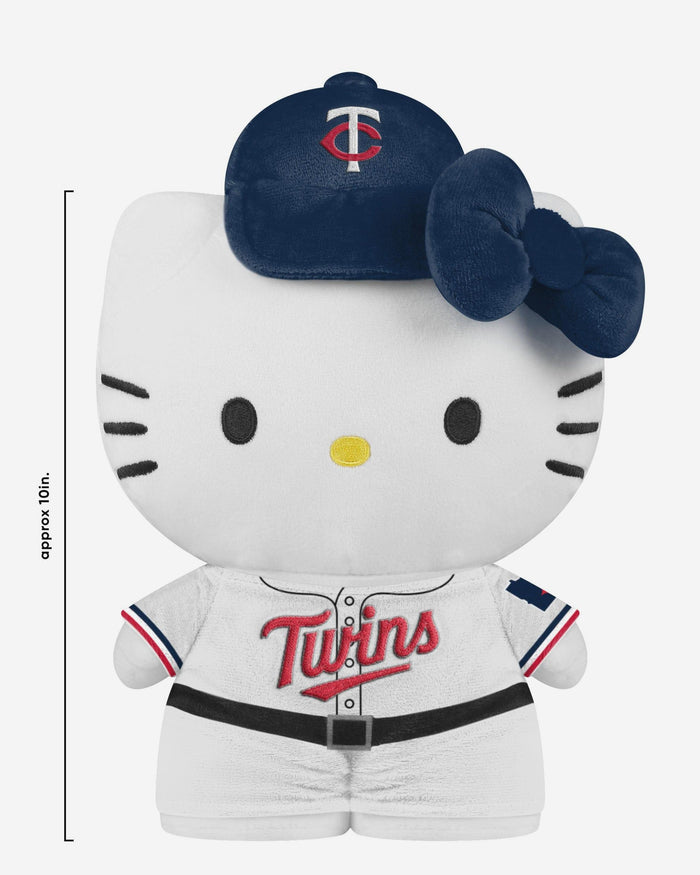 Minnesota Twins Team Color Bow Hello Kitty® Jersey Plush FOCO - FOCO.com