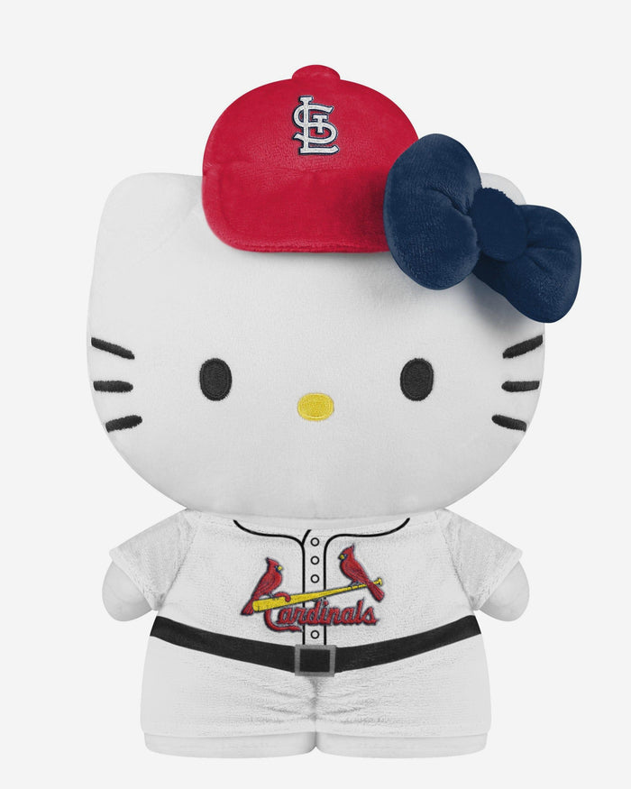 St Louis Cardinals Team Color Bow Hello Kitty® Jersey Plush FOCO - FOCO.com