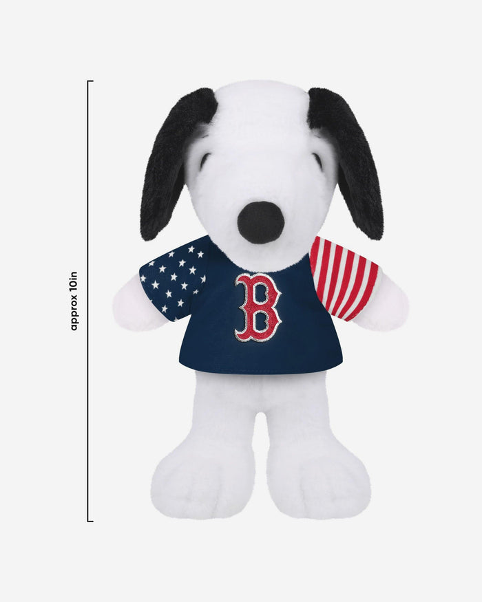 Boston Red Sox USA Flag Snoopy Peanuts Team Jersey Plush FOCO - FOCO.com