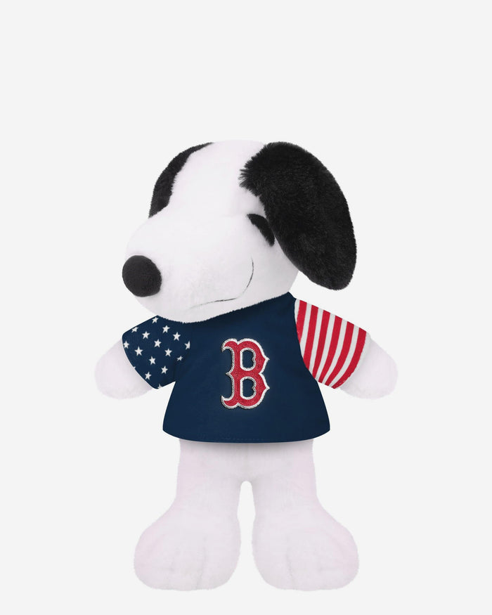 Boston Red Sox USA Flag Snoopy Peanuts Team Jersey Plush FOCO - FOCO.com