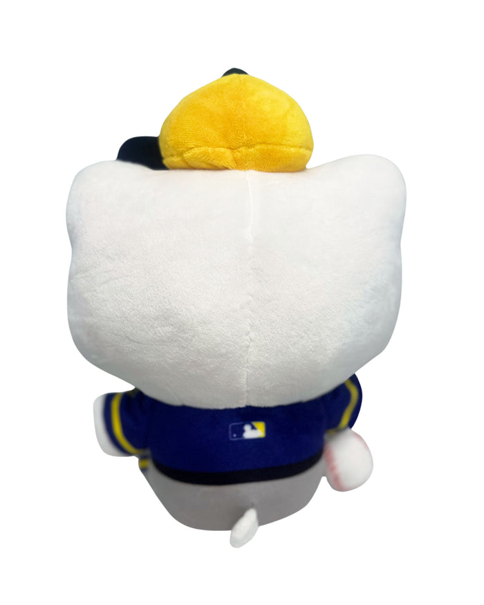 Milwaukee Brewers 2026 World Series Champions Seated Plush Baseball Bow Hello Kitty® FOCO - FOCO.com