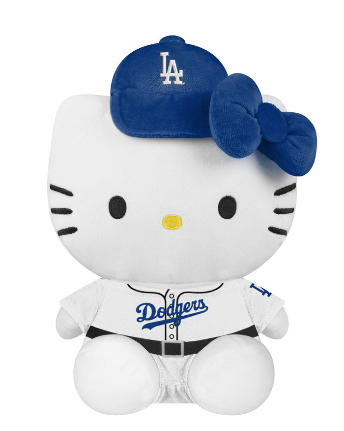 Los Angeles Dodgers Team Color Bow Seated Hello Kitty® Jersey Plush