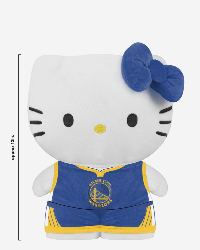 Golden State Warriors Team Color Bow Hello Kitty® Jersey Plush FOCO - FOCO.com