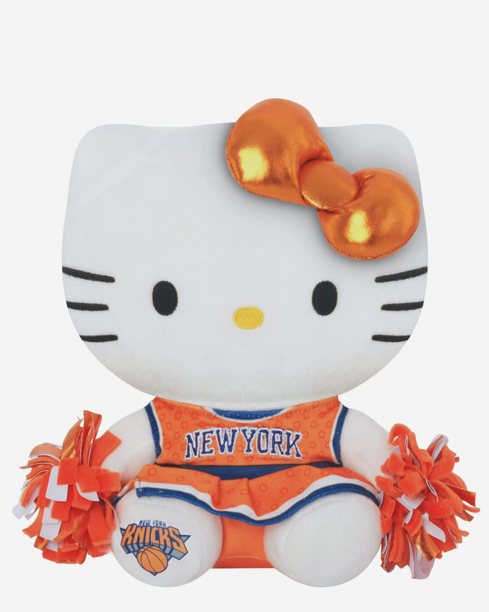 New York Knicks Metallic Bow Hello Kitty® Cheerleader Plush FOCO - FOCO.com