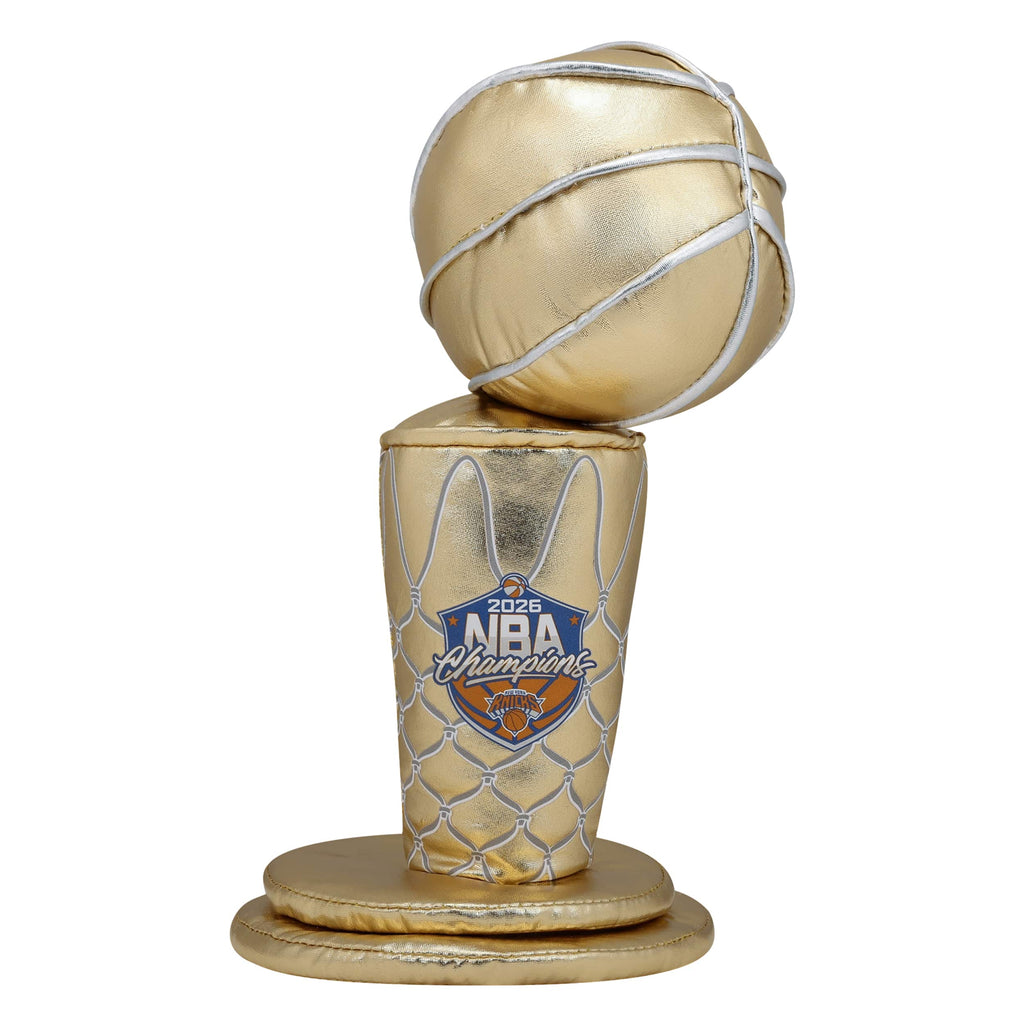 New York Knicks 2026 NBA Champions Plush Trophy FOCO - FOCO.com