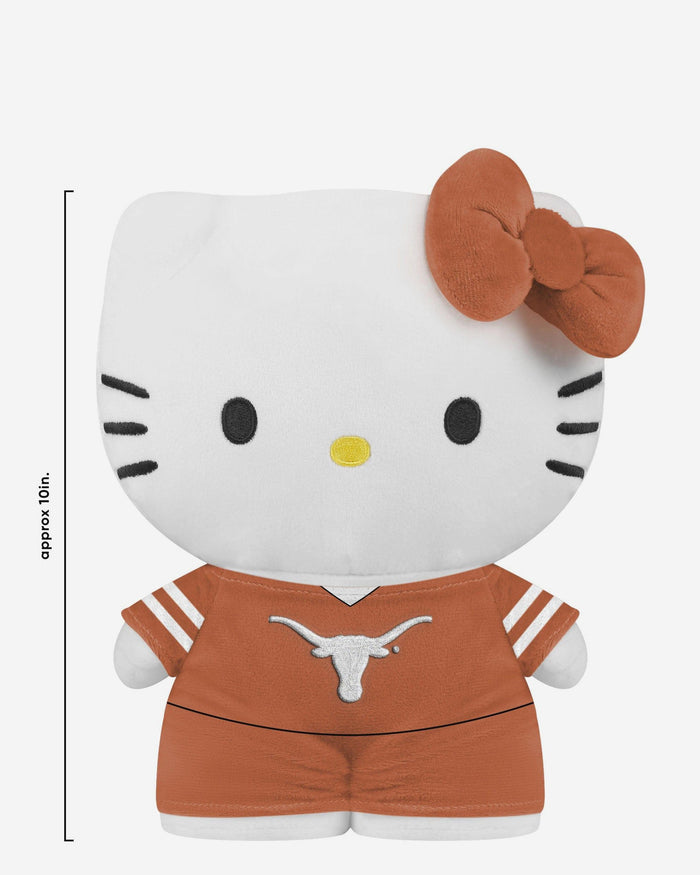 Texas Longhorns Team Color Bow Hello Kitty® Jersey Plush FOCO - FOCO.com