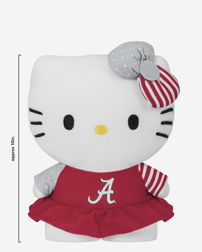 Alabama Crimson Tide USA Bow Hello Kitty® Americana Plush FOCO - FOCO.com