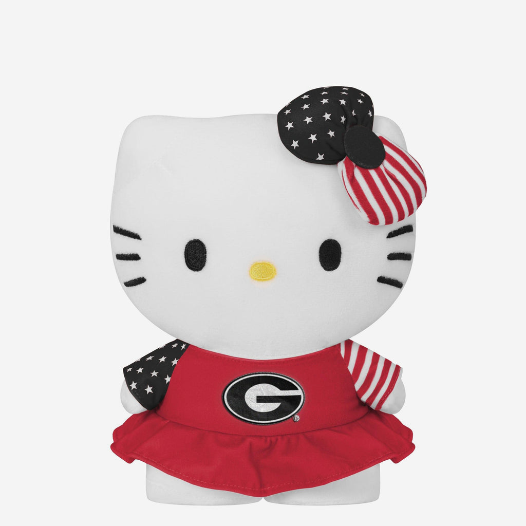 Georgia Bulldogs USA Bow Hello Kitty® Americana Plush FOCO - FOCO.com