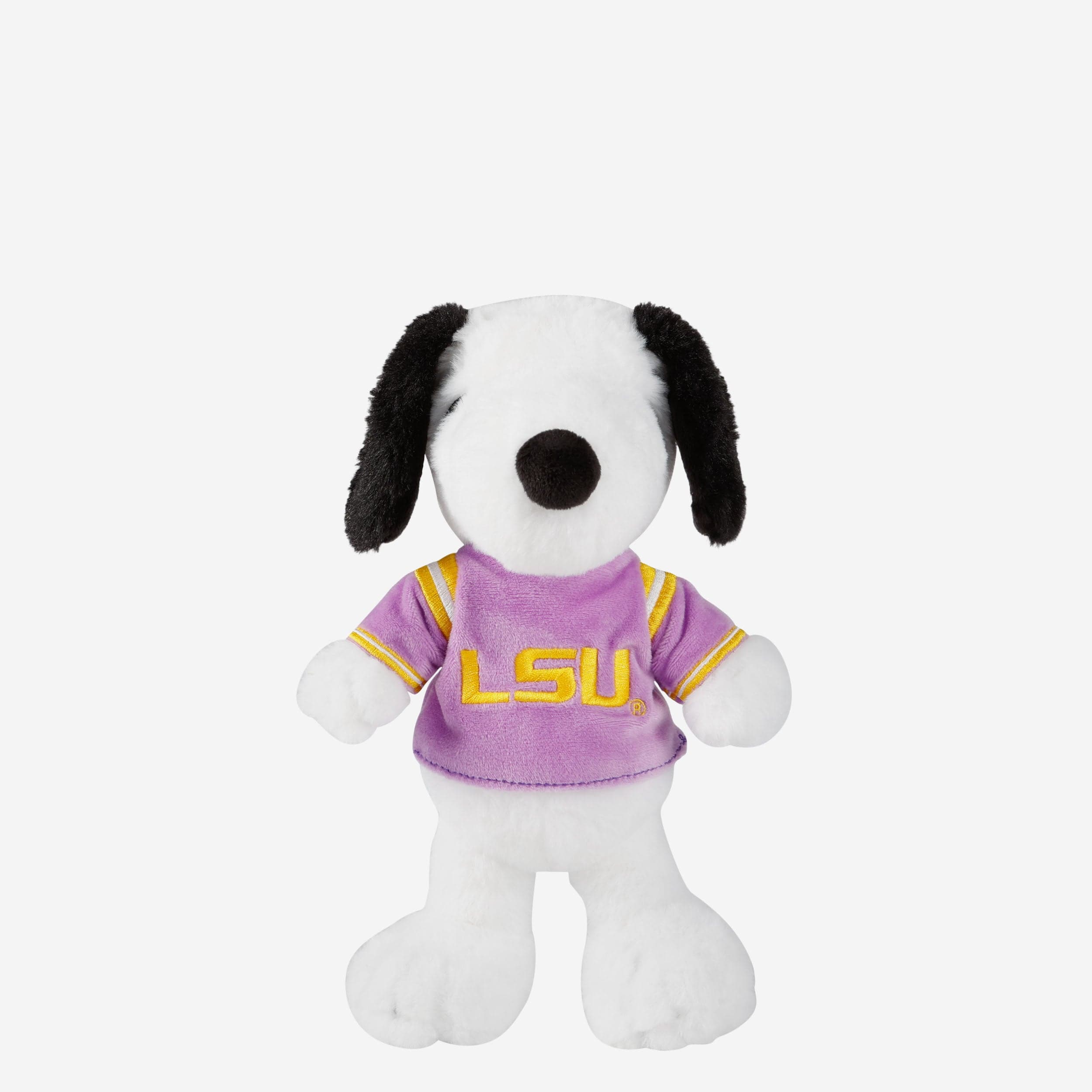 LSU Tigers Snoopy Peanuts Team Jersey Plush FOCO