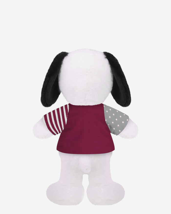 Texas A&M Aggies USA Flag Snoopy Peanuts Team Jersey Plush FOCO - FOCO.com