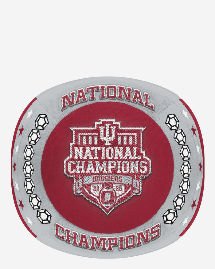 Indiana Hoosiers 2025 Football National Champions Large Plush Ring FOCO - FOCO.com