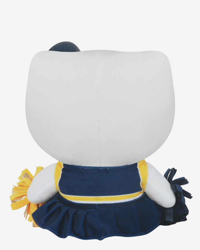 Michigan Wolverines Metallic Bow Hello Kitty® Cheerleader Plush