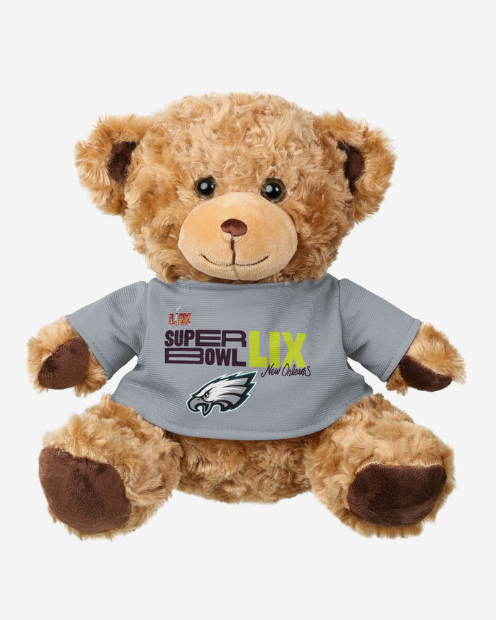 Philadelphia Eagles NFC Super Bowl LIX Bound Seated Shirt Bear FOCO - FOCO.com