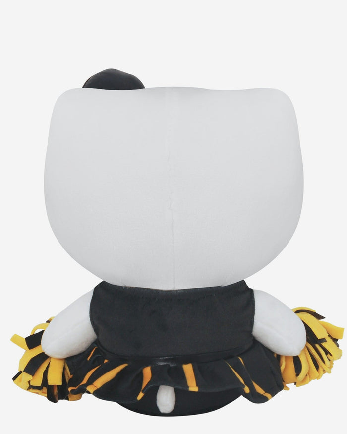 Pittsburgh Steelers Metallic Bow Hello Kitty® Cheerleader Plush FOCO - FOCO.com