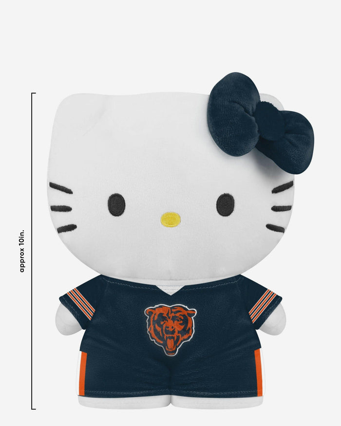 Chicago Bears Team Color Bow Hello Kitty® Jersey Plush FOCO - FOCO.com