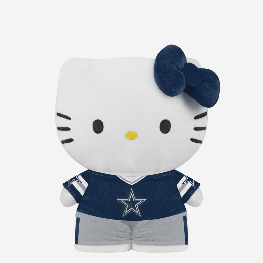 Dallas Cowboys Team Color Bow Hello Kitty® Jersey Plush FOCO - FOCO.com