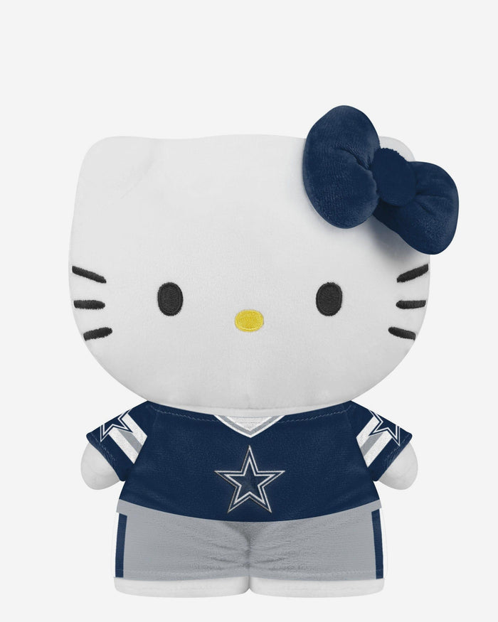Dallas Cowboys Team Color Bow Hello Kitty Jersey Plush Officially Licensed by NFL
