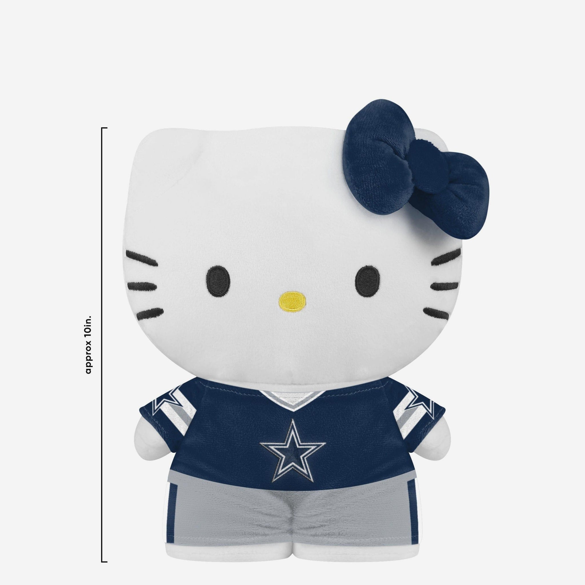 hello kitty dallas cowboys backpack Dallas Cowboys Team Color Bow Hello Kitty Jersey Plush Officially Licensed by NFL