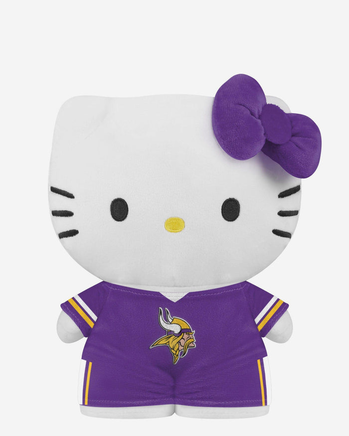 Minnesota Vikings Team Color Bow Hello Kitty® Jersey Plush FOCO - FOCO.com