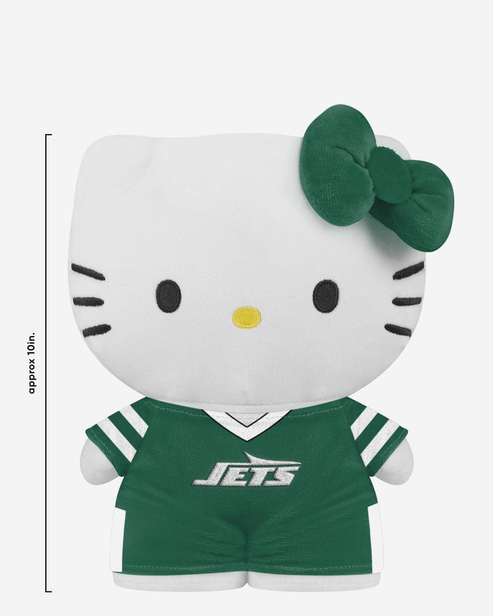 New York Jets Team Color Bow Hello Kitty® Jersey Plush FOCO - FOCO.com