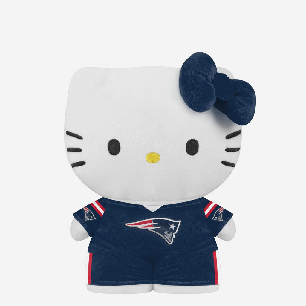 New England Patriots Team Color Bow Hello Kitty® Jersey Plush FOCO - FOCO.com