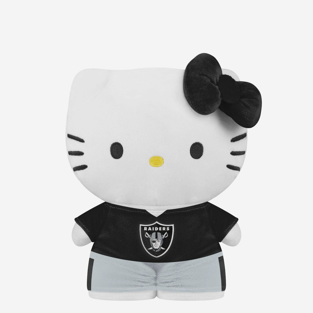 Las Vegas Raiders Team Color Bow Hello Kitty® Jersey Plush FOCO - FOCO.com