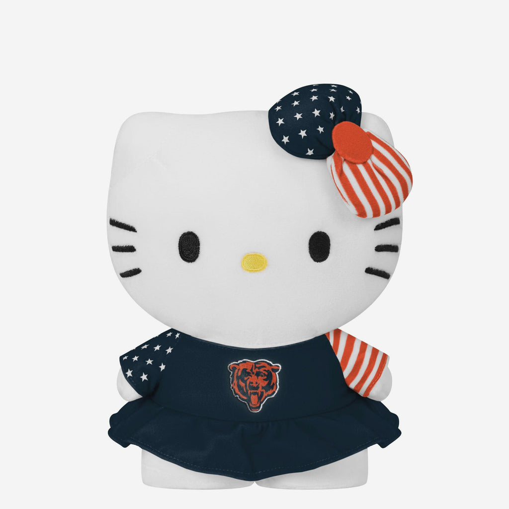 Chicago Bears USA Bow Hello Kitty® Americana Plush FOCO - FOCO.com