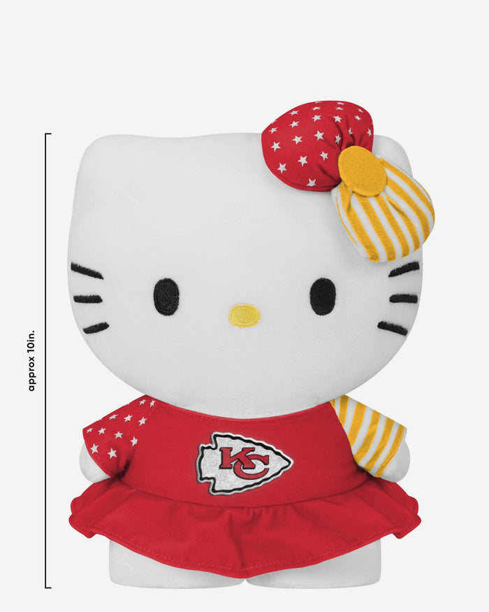 Kansas City Chiefs USA Bow Hello Kitty® Americana Plush FOCO - FOCO.com