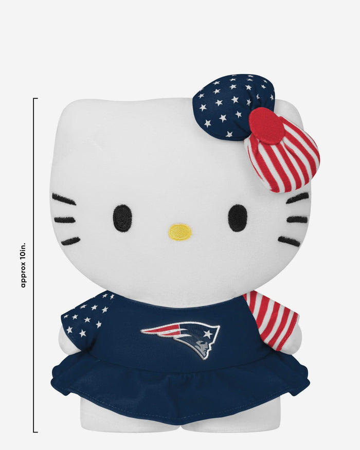 New England Patriots USA Bow Hello Kitty® Americana Plush FOCO - FOCO.com