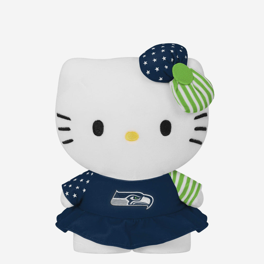 Seattle Seahawks USA Bow Hello Kitty® Americana Plush FOCO