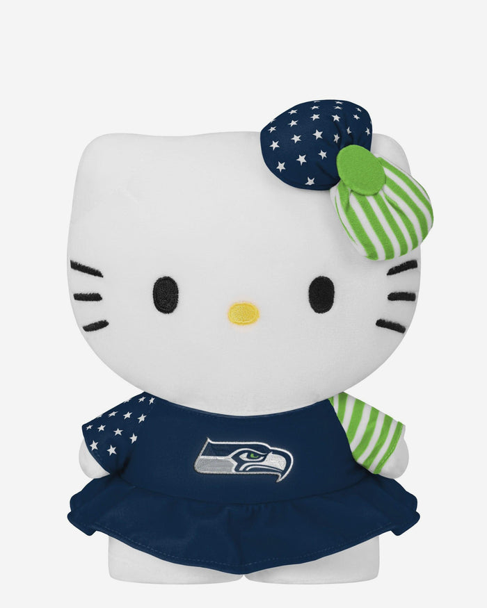 Seattle Seahawks USA Bow Hello Kitty® Americana Plush FOCO - FOCO.com