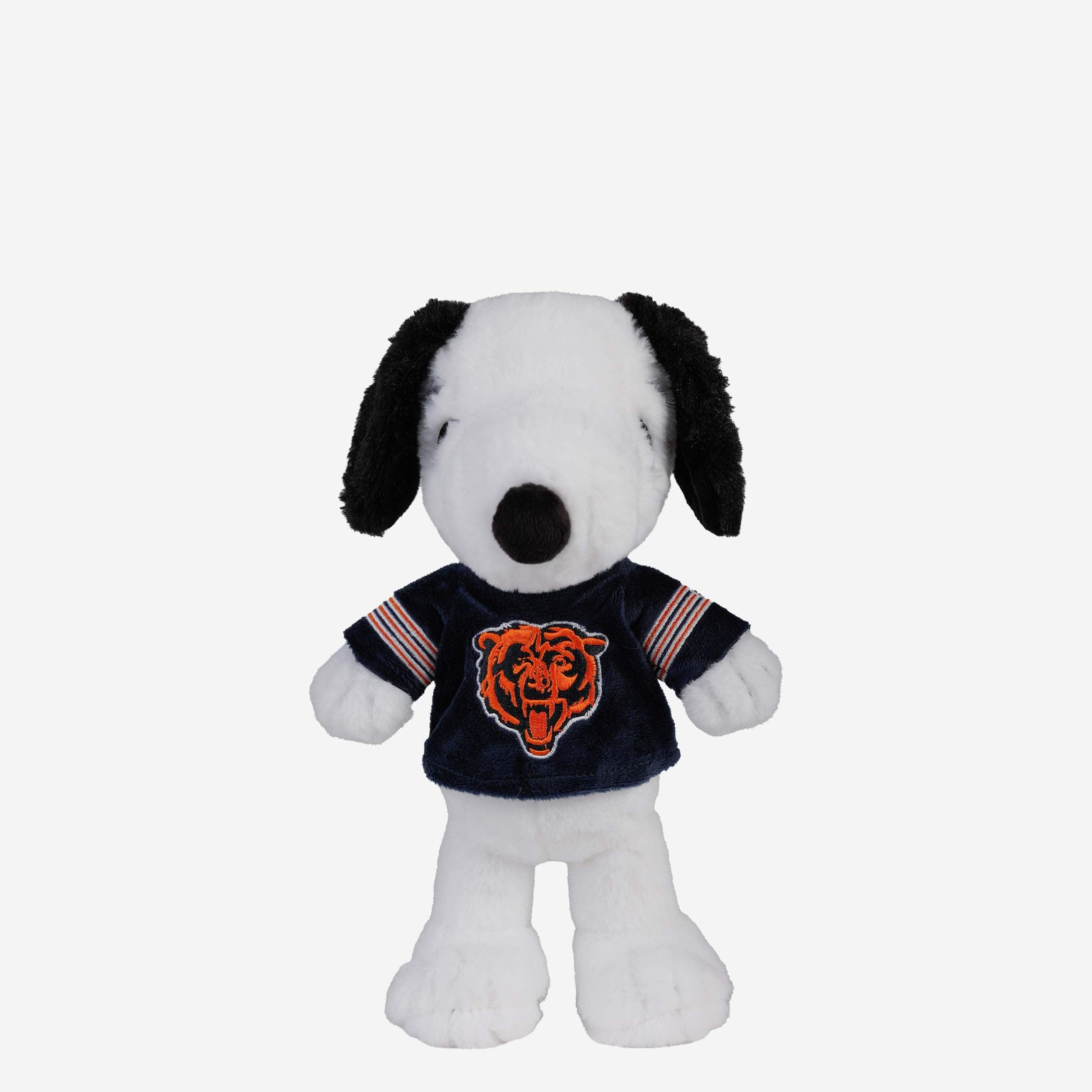 Chicago Bears Snoopy Peanuts Team Jersey Plush FOCO