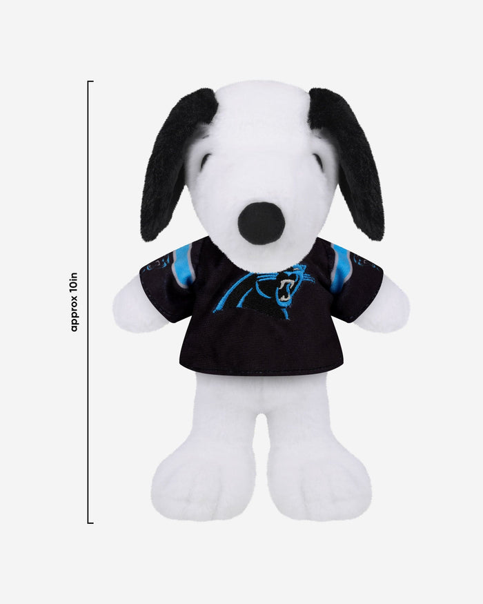Carolina Panthers Snoopy Peanuts Team Jersey Plush FOCO - FOCO.com