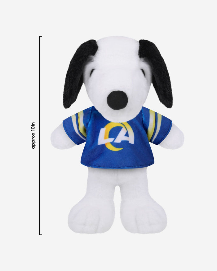 Los Angeles Rams Snoopy Peanuts Team Jersey Plush FOCO - FOCO.com