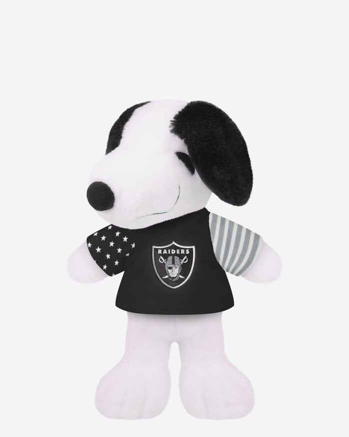 Las Vegas Raiders USA Flag Snoopy Peanuts Team Jersey Plush FOCO - FOCO.com