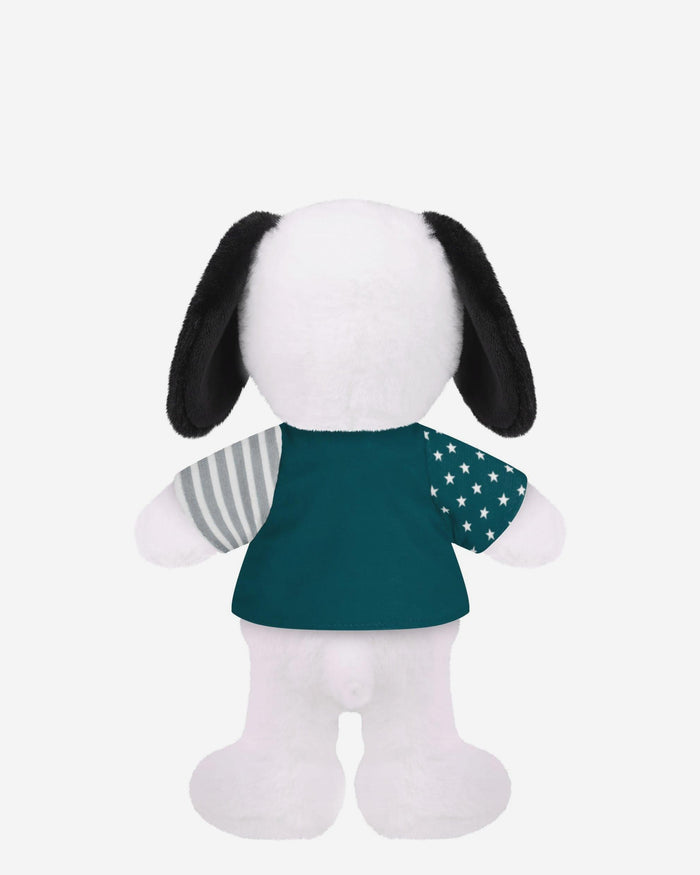 Philadelphia Eagles USA Flag Snoopy Peanuts Team Jersey Plush FOCO - FOCO.com