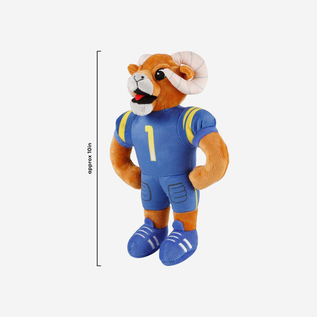 Rampage Los Angeles Rams Small Plush Mascot FOCO