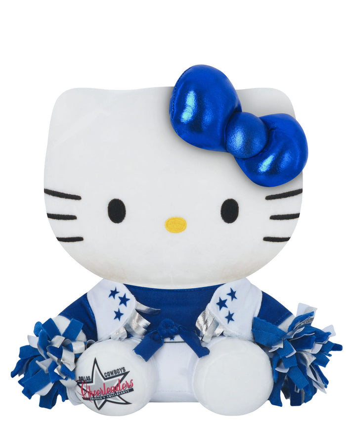 Dallas Cowboys Metallic Bow Hello Kitty® Cheerleader Plush
