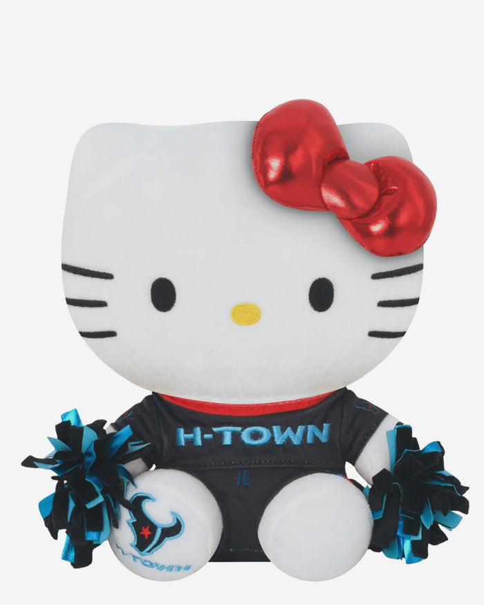 Houston Texans Metallic Bow Hello Kitty® Cheerleader Plush