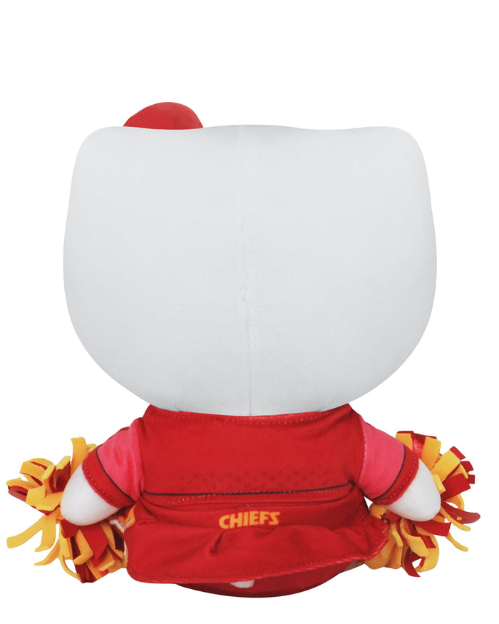 Kansas City Chiefs Metallic Bow Hello Kitty® Cheerleader Plush