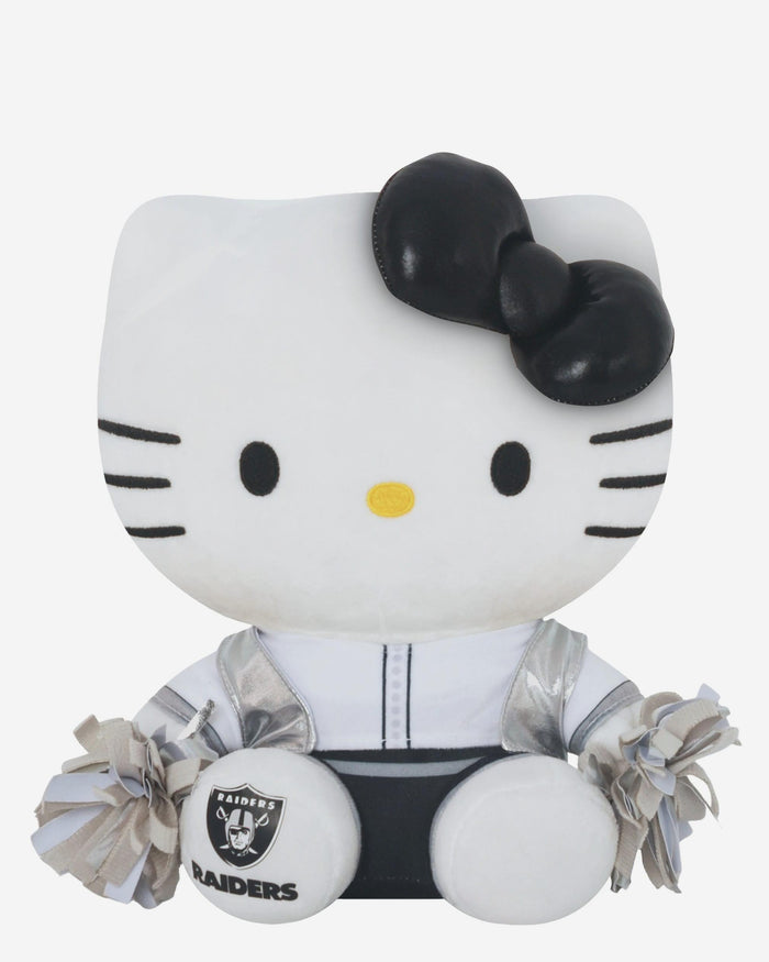 Las Vegas Raiders Metallic Bow Hello Kitty® Cheerleader Plush
