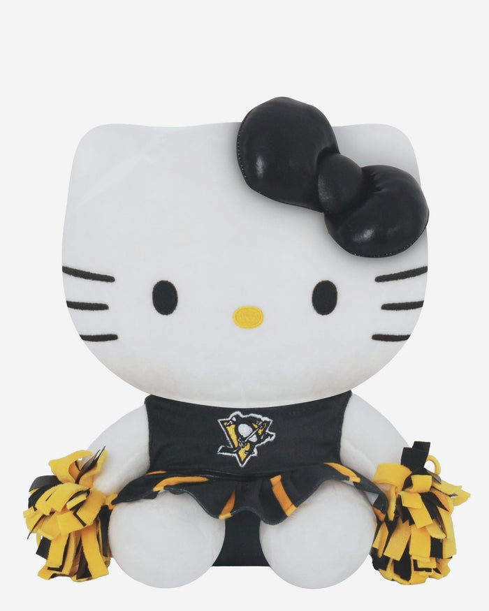 Pittsburgh Penguins Metallic Bow Hello Kitty® Cheerleader Plush