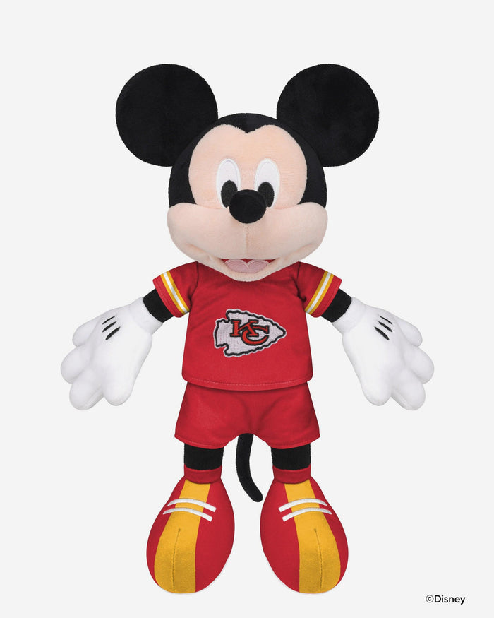 Kansas City Chiefs Disney Mickey Mouse 14 in Plush FOCO - FOCO.com
