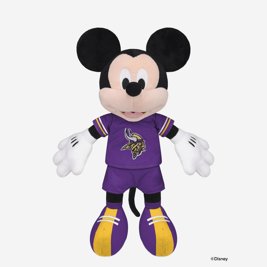 Minnesota Vikings Disney Mickey Mouse 14 in Plush FOCO - FOCO.com