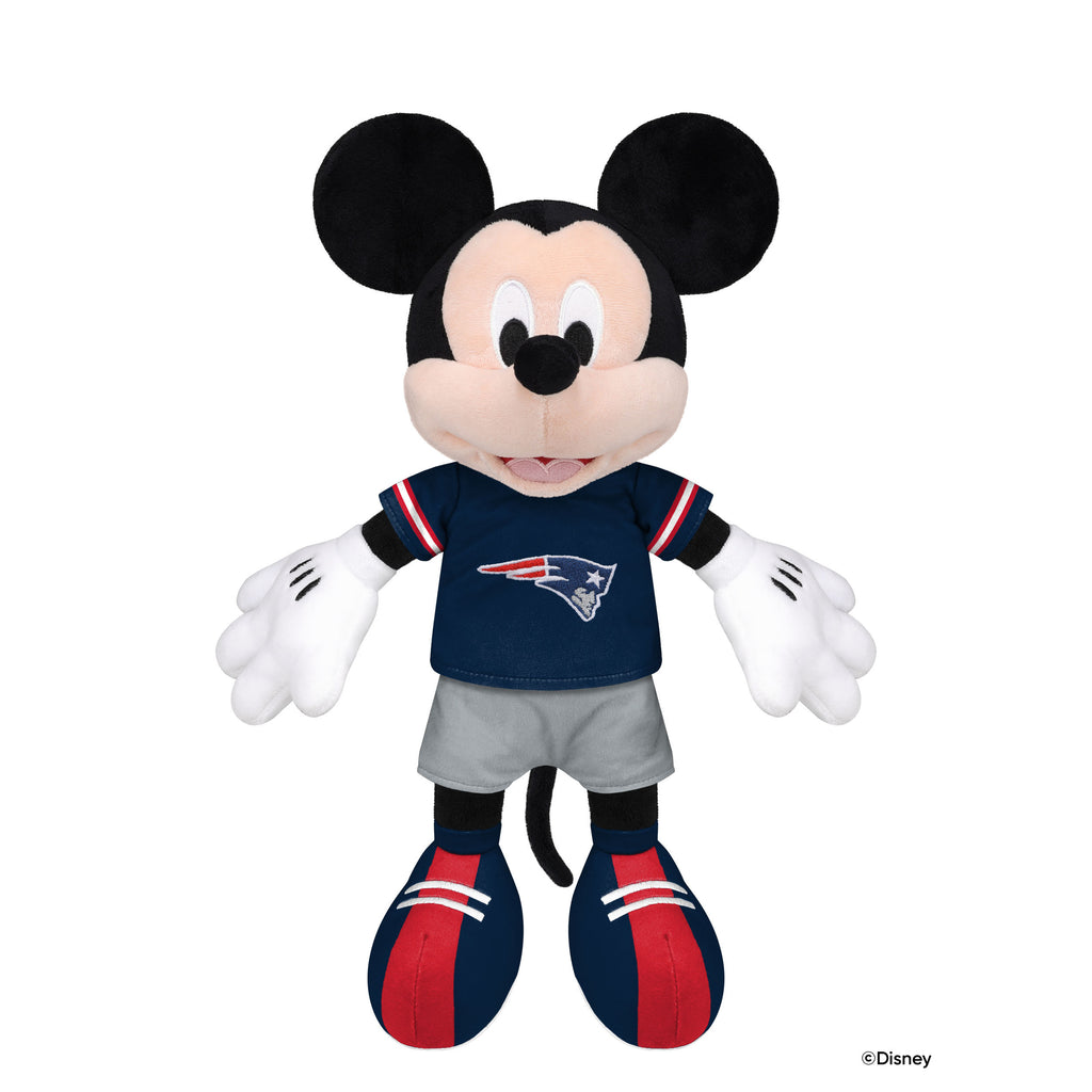 New England Patriots Disney Mickey Mouse 14 in Plush FOCO - FOCO.com