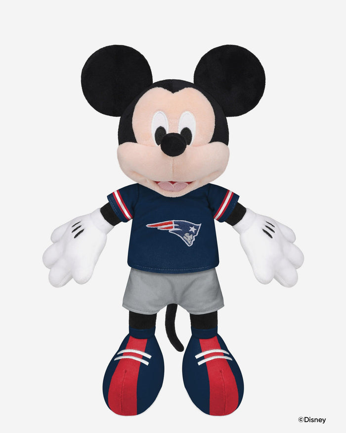 New England Patriots Disney Mickey Mouse 14 in Plush FOCO - FOCO.com