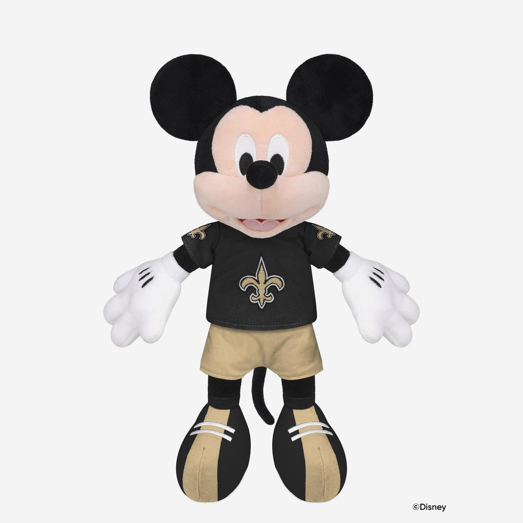 New Orleans Saints Disney Mickey Mouse 14 in Plush FOCO - FOCO.com