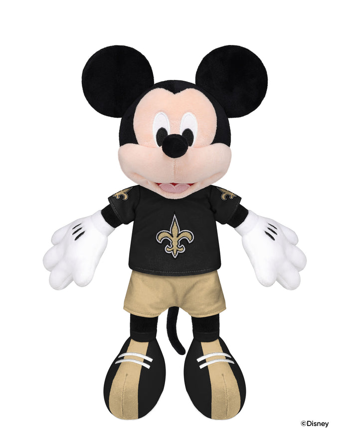 New Orleans Saints Disney Mickey Mouse 14 in Plush FOCO - FOCO.com