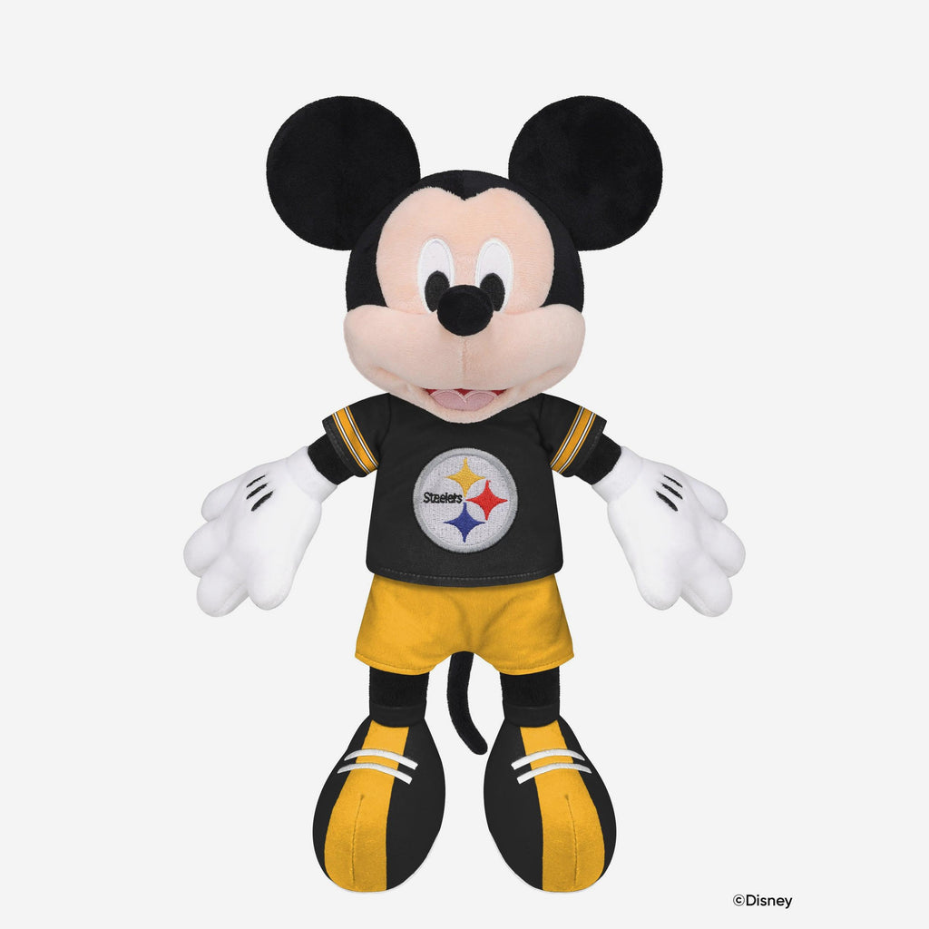 Pittsburgh Steelers Disney Mickey Mouse 14 in Plush FOCO - FOCO.com
