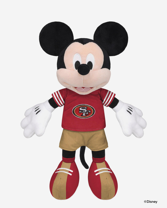 San Francisco 49ers Disney Mickey Mouse 14 in Plush FOCO - FOCO.com